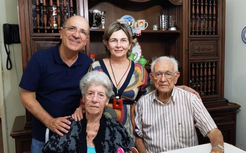 Bodas de Platina: Maria e Hélio Lopes festejam 65 anos de companheirismo