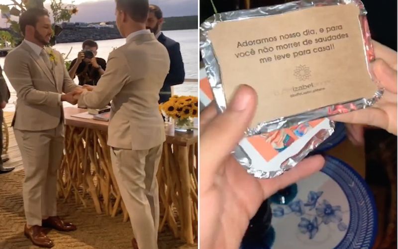 Carlinhos Maia mandou marmitas para fãs que aguardavam fora de festa de casamento
