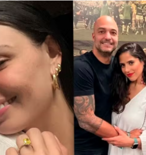 Irmã de Wanessa, Camilla Camargo celebra noivado do ex-cunhado Marcus Buaiz com Isis Valverde