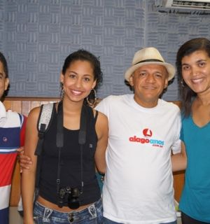 Pesquisadores de Elenco da Rede Globo visitam Rádio Penedo FM