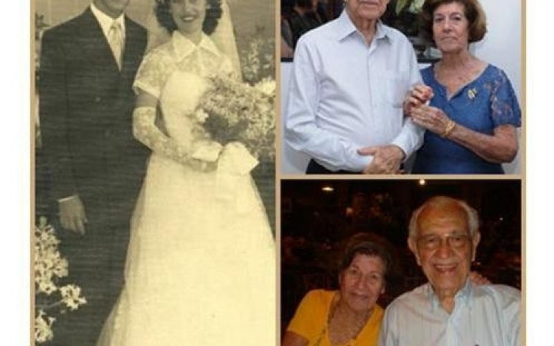 Dr. Hélio e Dona Maria Lopes comemoram 60 anos de casados