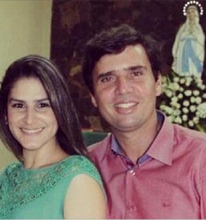 Marcius Beltrão e Dalila comemoram 18 anos de casamento