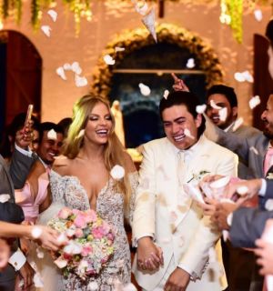 Whindersson Nunes festeja primeiro mês de casado com Luíza Sonza