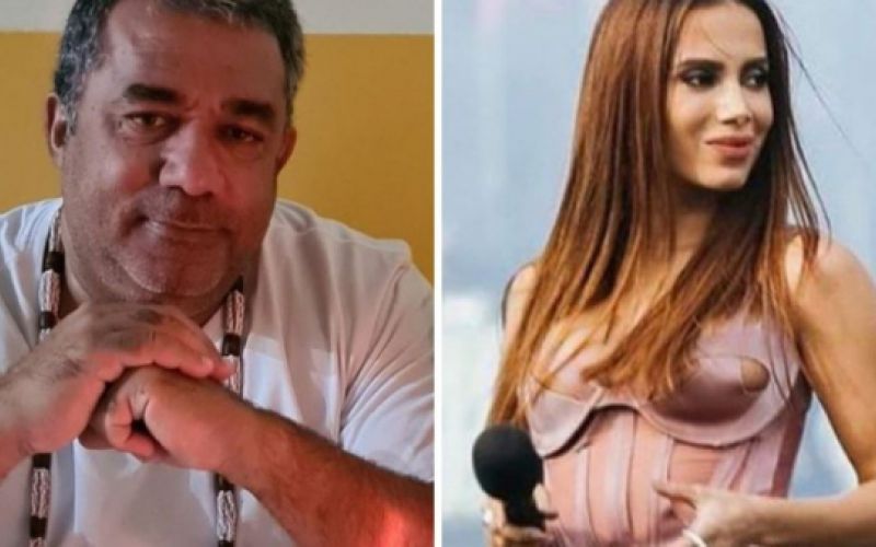 Pai de Anitta se revolta após deputado dizer que cantora 'mostrou o rabo em rede mundial'