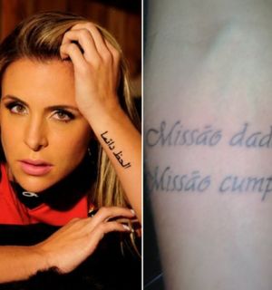 Depois de vencer reality show, Joana Machado faz nova tatuagem
