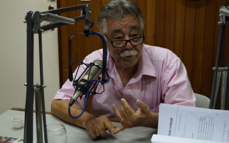 Jornalista Bernardino Souto Maior visita Penedo FM