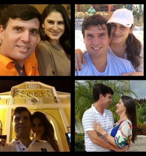 Dalila e Marcius Beltrão comemoram 20 anos de casamento